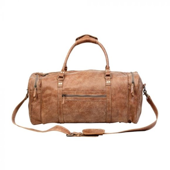 Handbags - VAGABOND LEATHER DUFFLE TRAVEL BAG